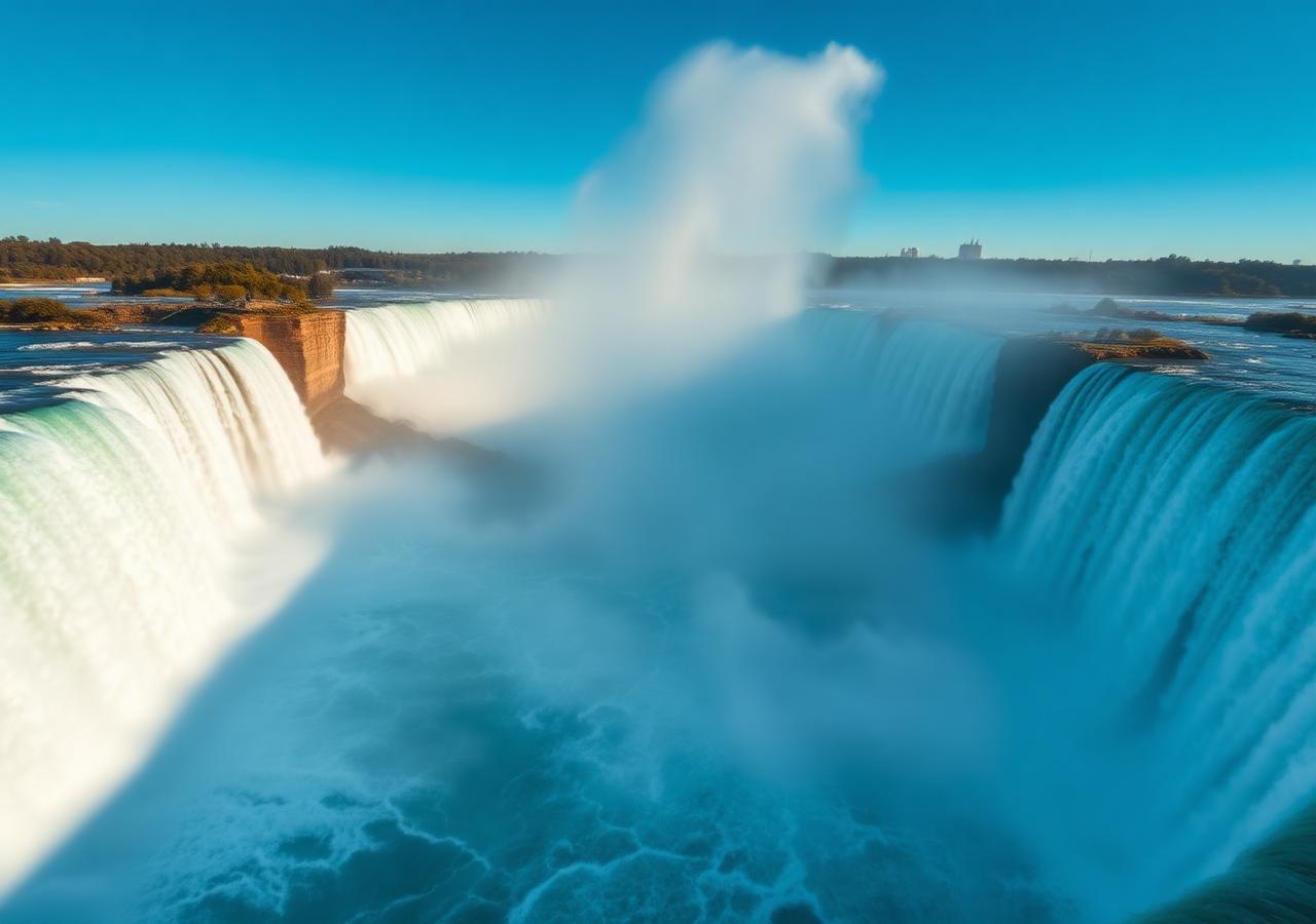 Niagara Falls horseshoe cascade