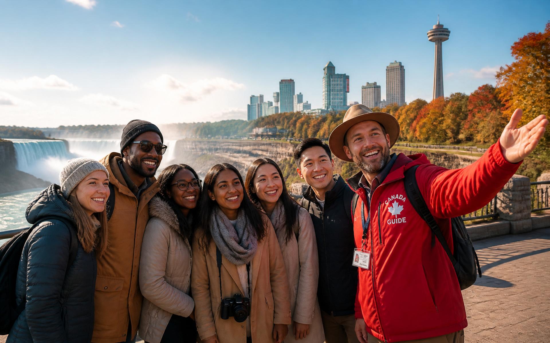 International tourists guided by Grace Tours